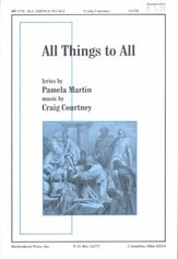 All Things to All SATB choral sheet music cover